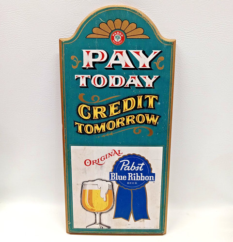 Vintage original pabst - original, blue