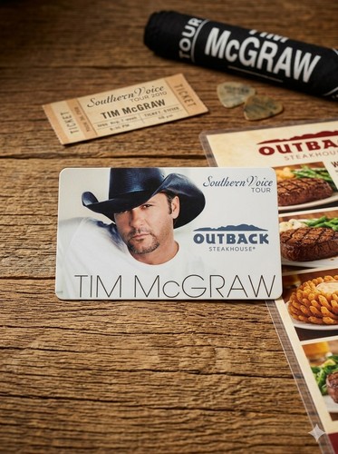 Outback steakhouse tim mcgraw - tim,