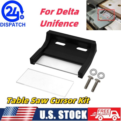 Table saw cursors with - table, lense