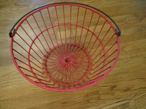Vintage red wire rubber coated - vintage,