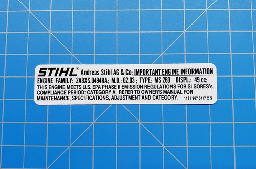 Stihl 260 chainsaw - stihl,