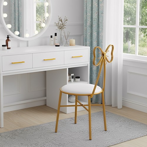 5in modern iron chair - 31.5in,