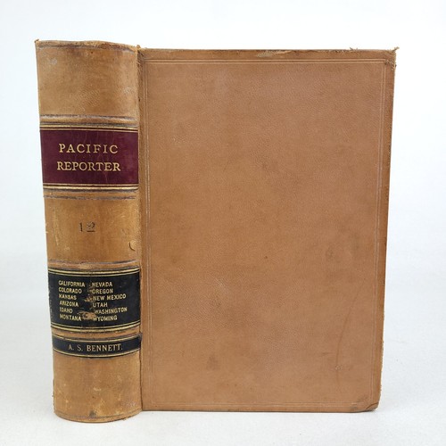 The pacific reporter volume - reporter, 12