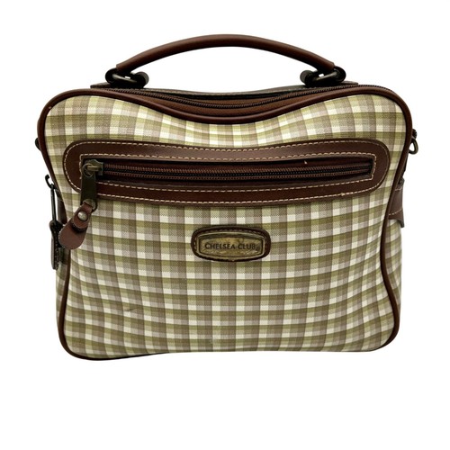 Chelsea club brown plaid faux - club, brown/plaid