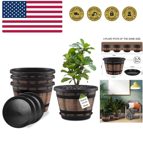 Plant pots set pack - of,