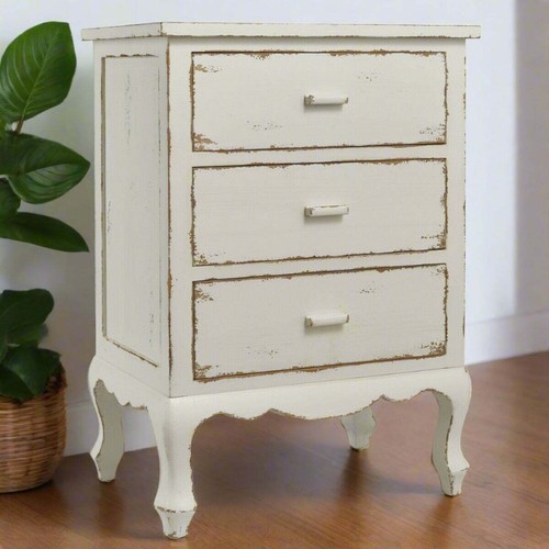 Primitive distressed white - white, 3