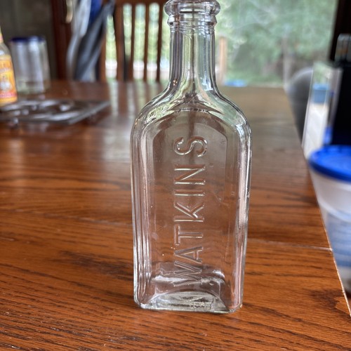 Vintage watkins bottle - vintage,