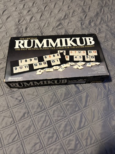 Vintage pressman rummikub fast - vintage,