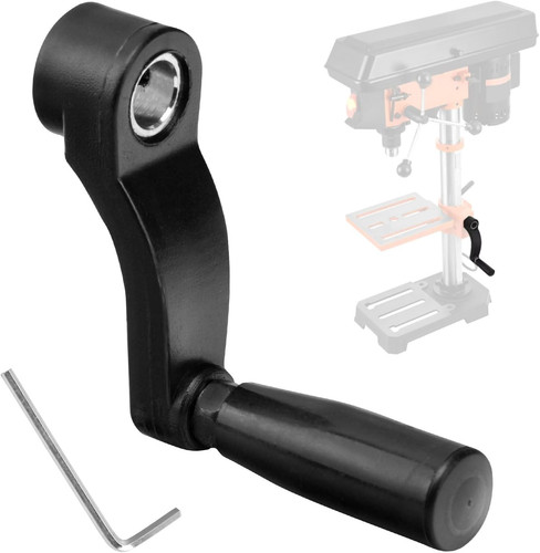 Drill press crank - press,