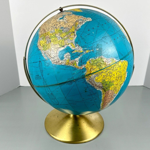 Colorful relief rand mcnally - relief,