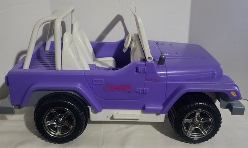Vtg 1999 barbie jeep - barbie, wrangler