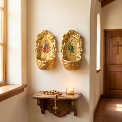 Pcs catholic decor gold - catholic,