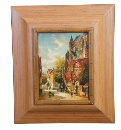 European village cityscape - european,