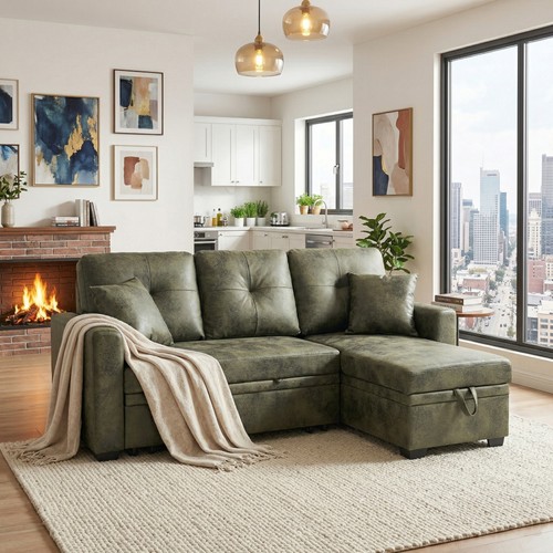 Sleeper sofa sectional - sofa,