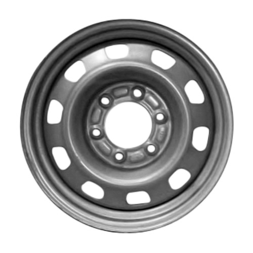 16x6 factory oem silver steel - oem,