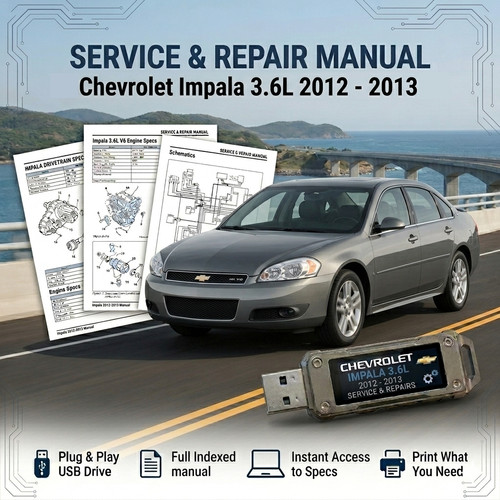 Chevrolet impala 2012 2013 - chevrolet,