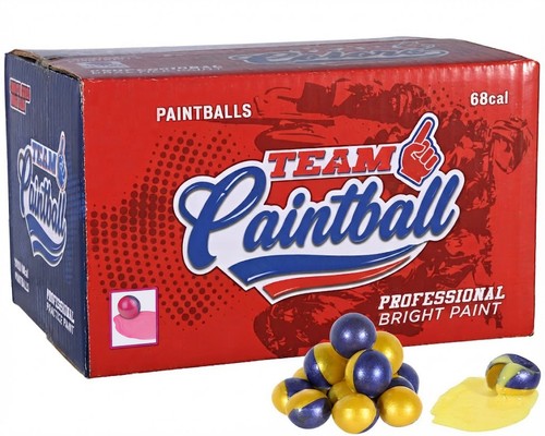 Team paintballs caliber - team, .68