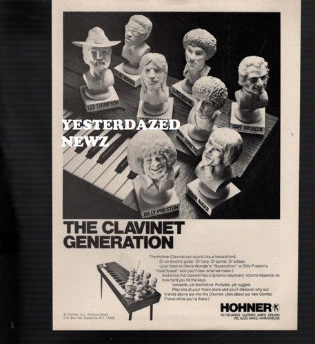 1973 print for hohner - ad,