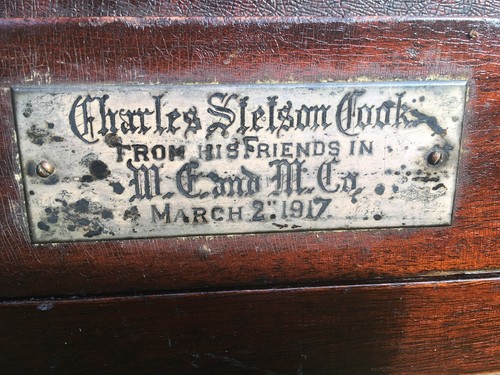 1917 ww1 antique english oak - ww1,
