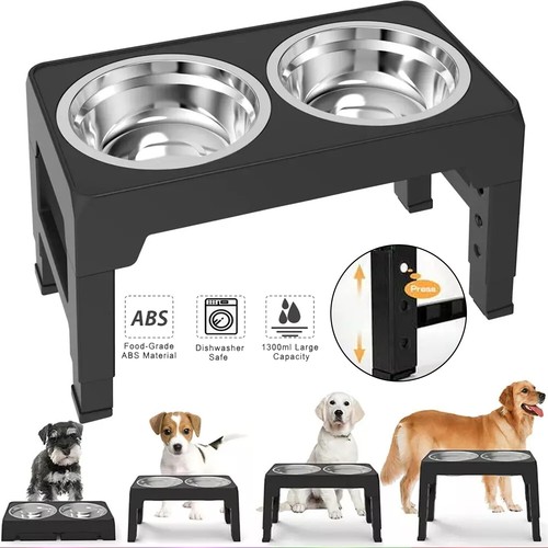 Adjustable dog bowl - adjustable,