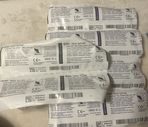 50ml luer lock syringe - bd,