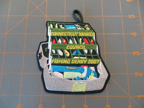 Vintage fishing patch 2007 - fishing,