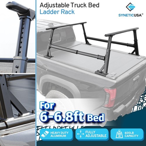 Rear adjustable ladder rack - rear,