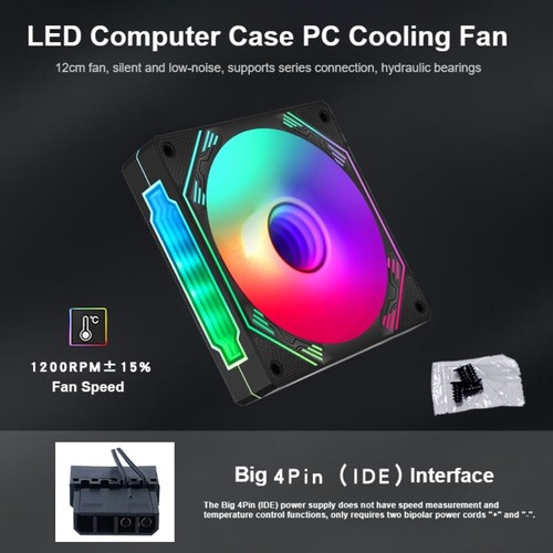 Led cpu case cooling - pc, fan