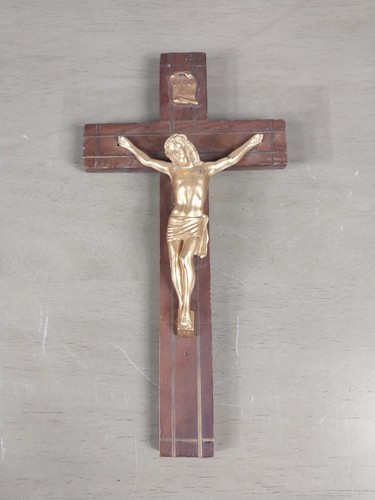 Vintage catholic crucifix - catholic,