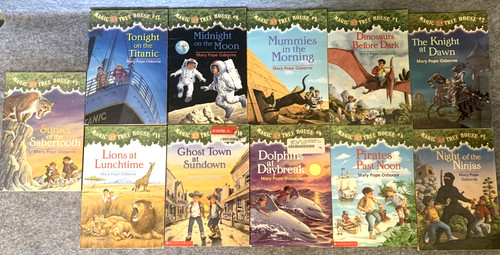 Lot magic tree house - of,