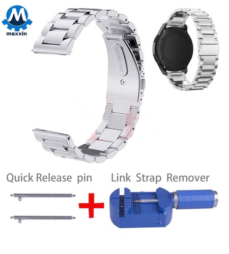 Stainless steel watch strap - stainless,