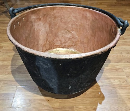 Large 1800 antique copper - large, 1800's