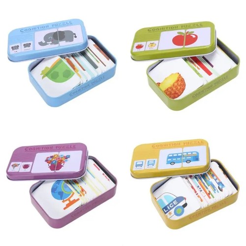 Kids matching puzzle cards - kids,