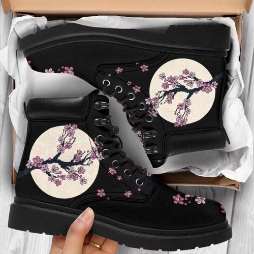 Cherry blossom flower print - cherry,