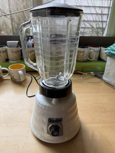 Vintage osterizer deluxe white - vintage,