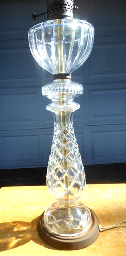 Vintage cut crystal glass - vintage,