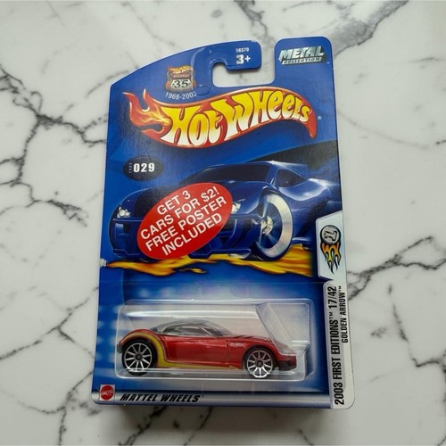 Hot wheels golden - golden, arrow