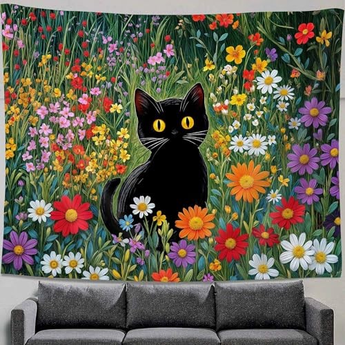 Xguatan cute cat tapestry - xguatan,