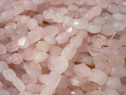 Natural pink rose quartz