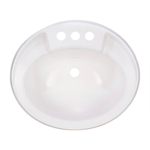 Recpro oval bathroom sink - rv,