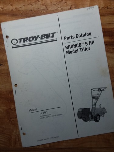 Troy bilt 1999 walk - 1999, walk-behind