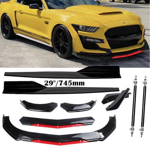 Front bumper lip splitter - bumper,