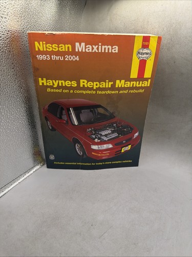 Haynes repair manual - manual, 72021