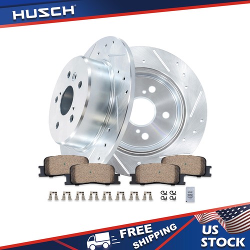 Rear drilled rotors - rear,