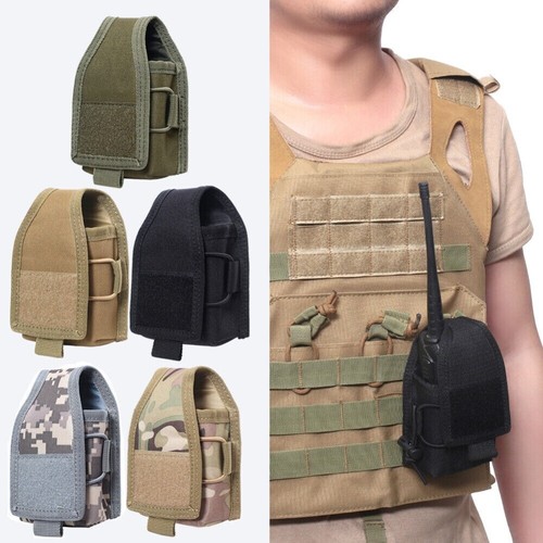 Tactical molle radio pouch - tactical,