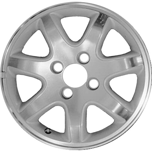 16x6 oem machined and - machined, silver