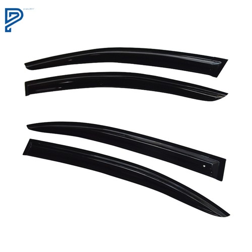 Black window visors for - window,