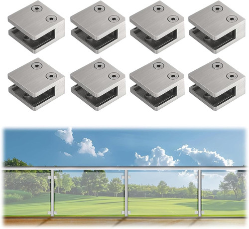 Pcs glass railing clamp - railing,