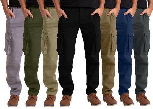 Men flex cargo trousers - flex,