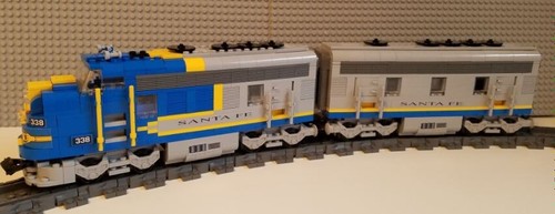 Custom train santa f7 - santa,